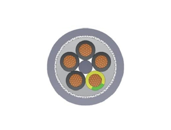 聚氨酯双护套高柔性屏蔽拖链电缆 (TRVUP-2) 产品图片